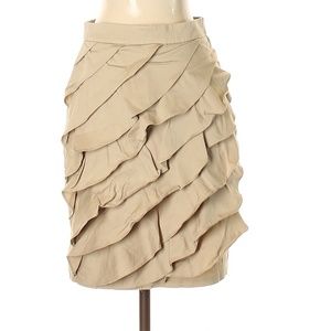 NY&C Tan Pencil Skirt Size 0
